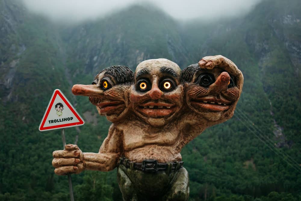 légendes trolls Norvège Trollstigen