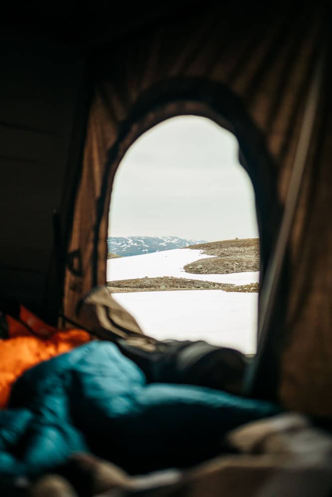 ou dormir en tente en Norvège