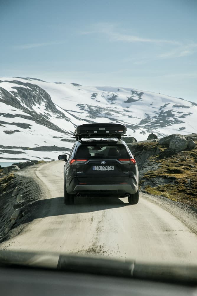 piste road trip en Norvège