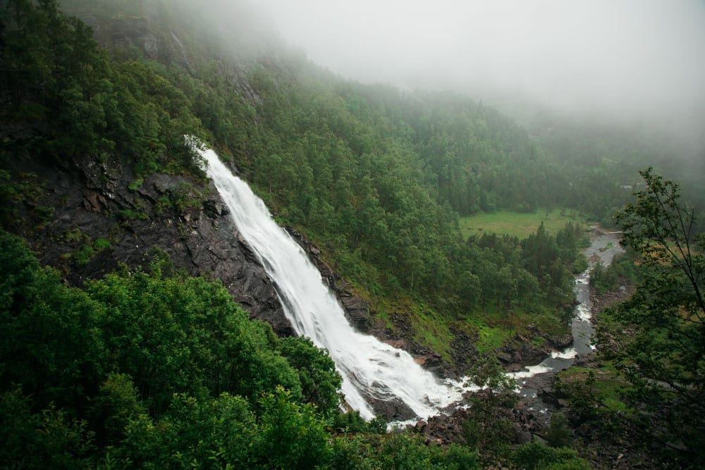 voir les plus belles cascades de Norvège