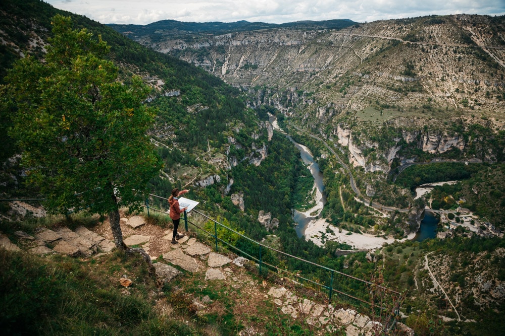 belvédères des gorges du Tarn