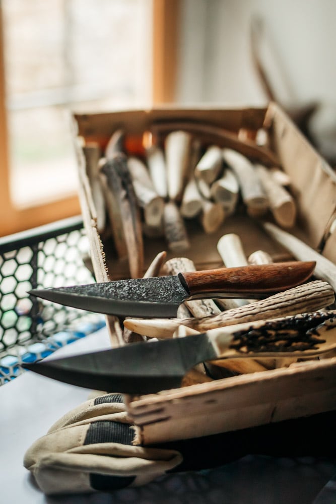 couteaux de Lozère atelier de Sophie