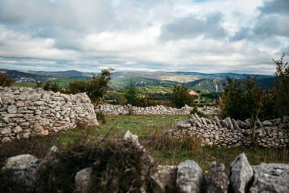 paysages des causses Aubrac