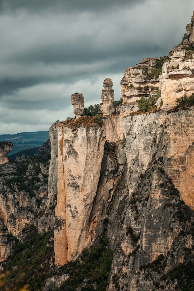 randonnée causse Méjean vases de Sèvres gorges du Tarn