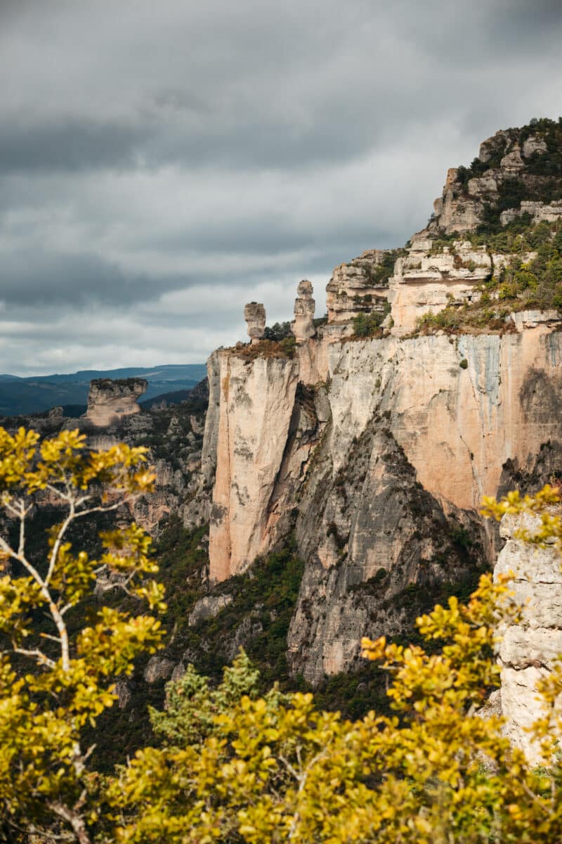 randonnée corniche gorges de la Jonte