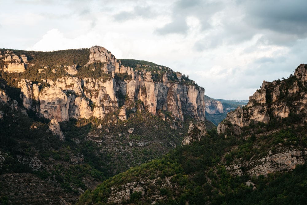 randonnée dans les gorges de la Jonte