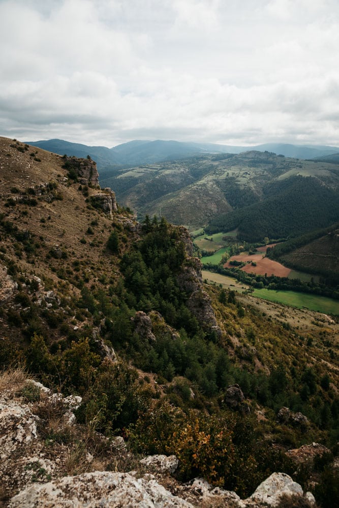 randonnée pédestre panorama gorges de la Jonte