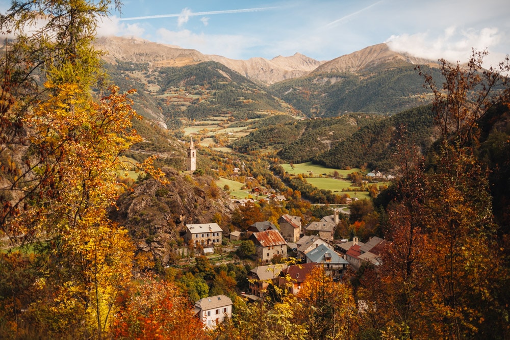 plus beaux villages près de Barcelonnette