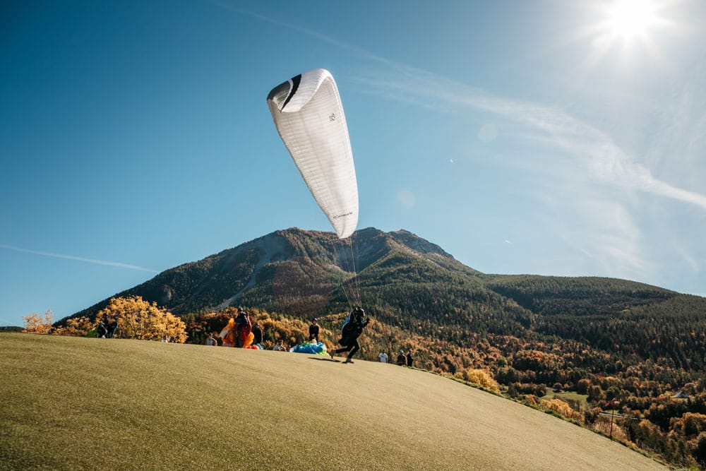 parapente Saint Vincent les Forts