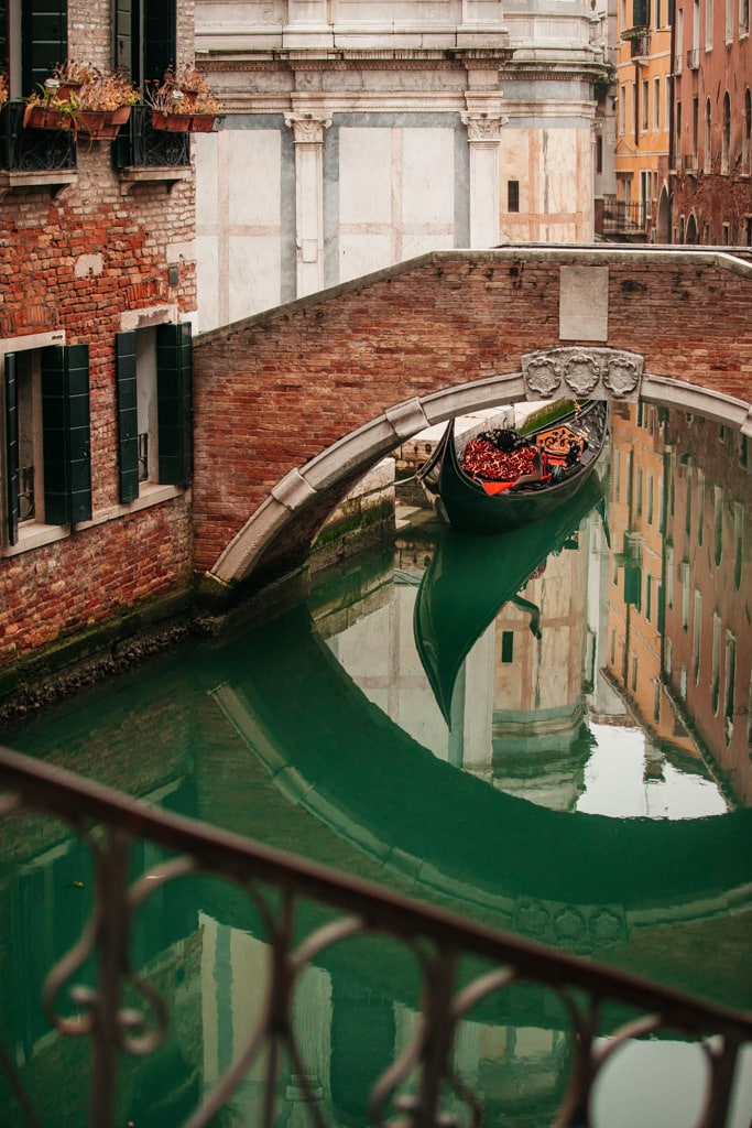 hôtel vue sur canaux Venise