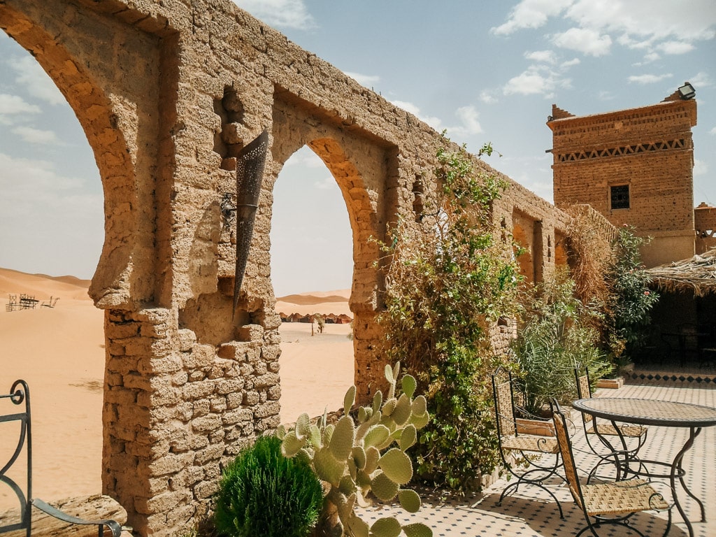 meilleur hôtel de Merzouga avec piscine