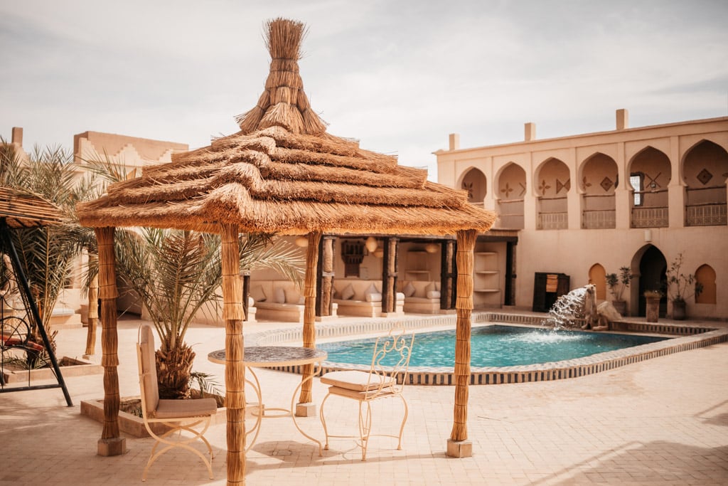 plus bel hôtel désert Maroc