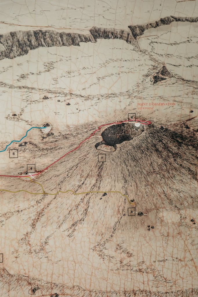 carte rando Piton de la Fournaise