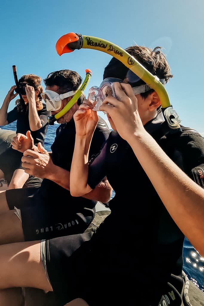 excursion faire du snorkeling Réunion