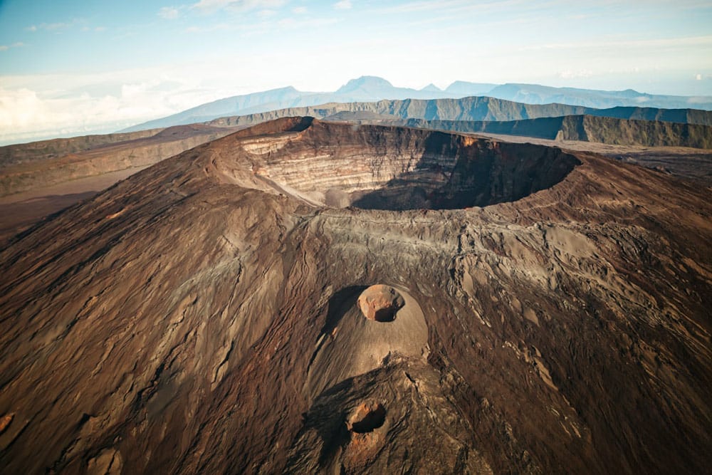 randonnée monter au cratère du Piton de la Fournaise