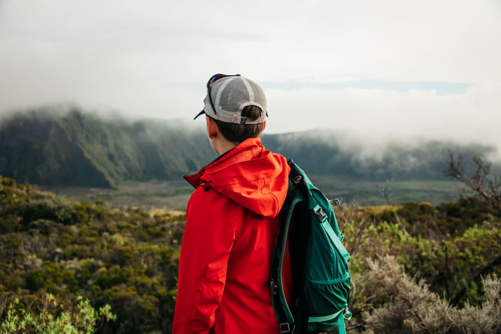 randonner sur le volcan de la Réunion