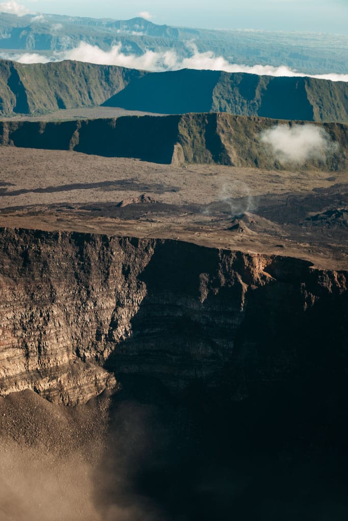 voir le volcan la Réunion