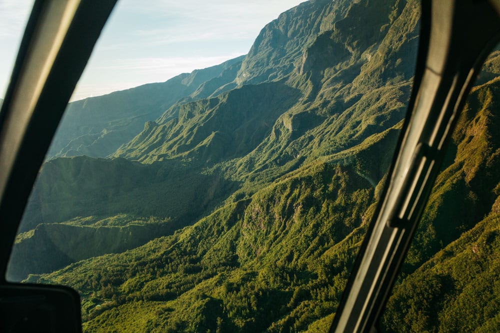 hélicoptère Réunion