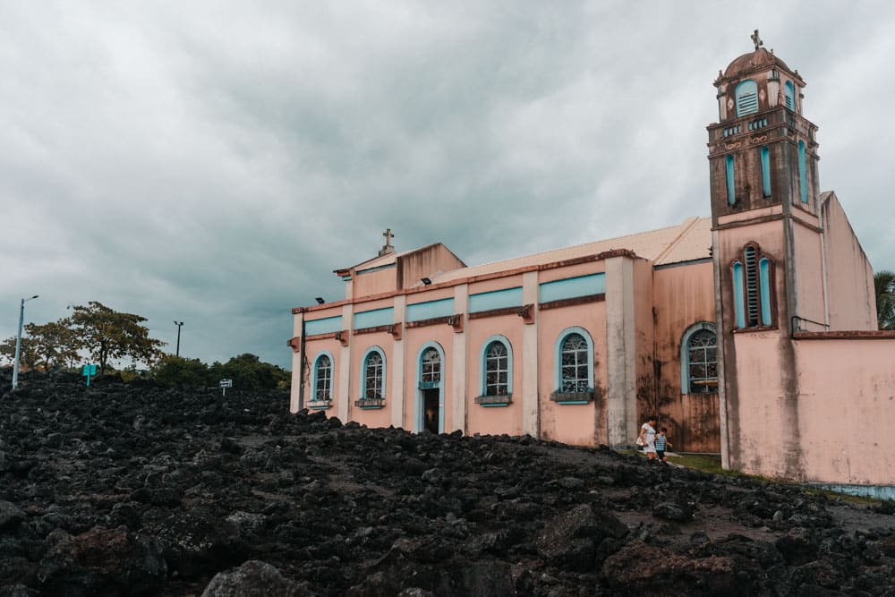 itinéraire route des laves Réunion