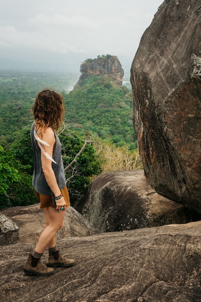 meilleur point de vue sur Sigiriya