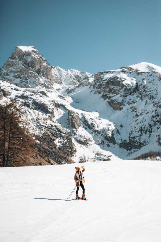 plus belle randonnée Ubaye en hiver