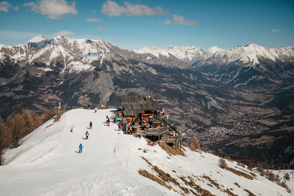 restaurant panoramique ski Pra Loup Ubaye