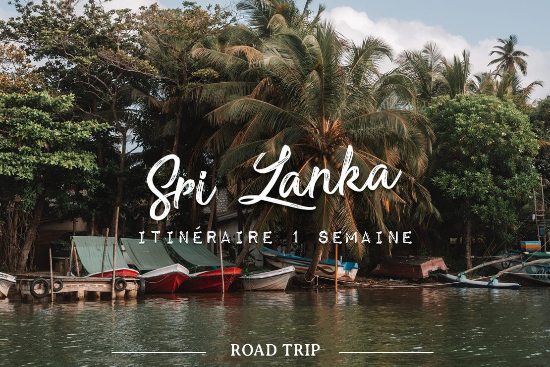 Sri Lanka en 1 semaine que faire