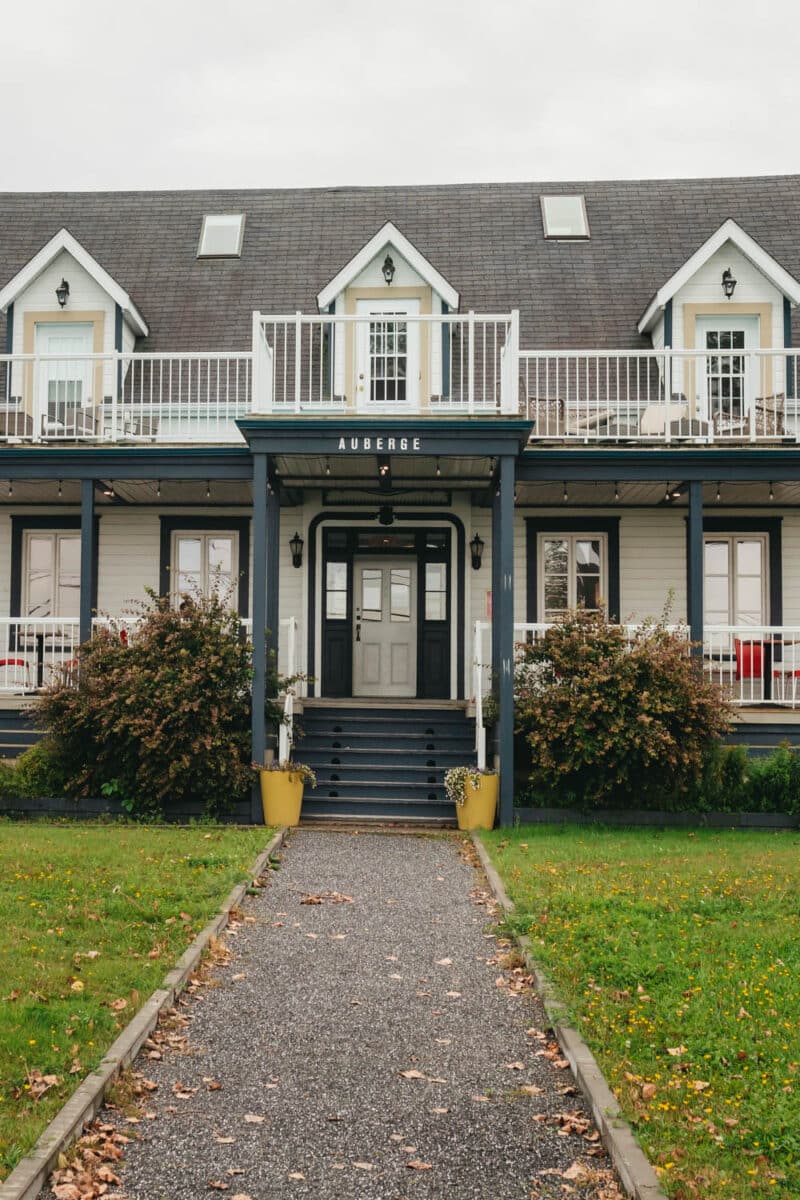 auberge de la Seigneurie des Monts Québec