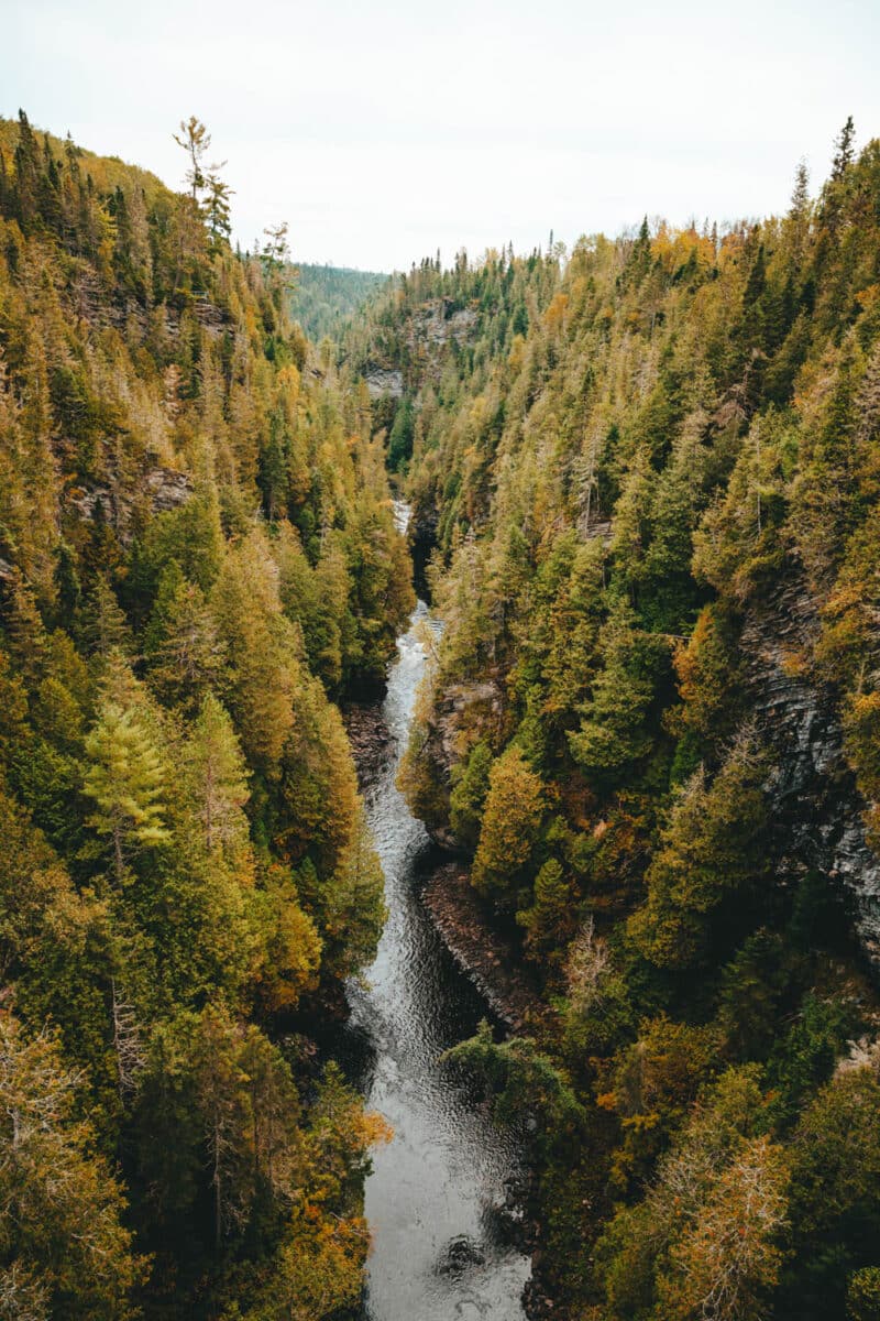 Canyon Portes de l'enfer Québec