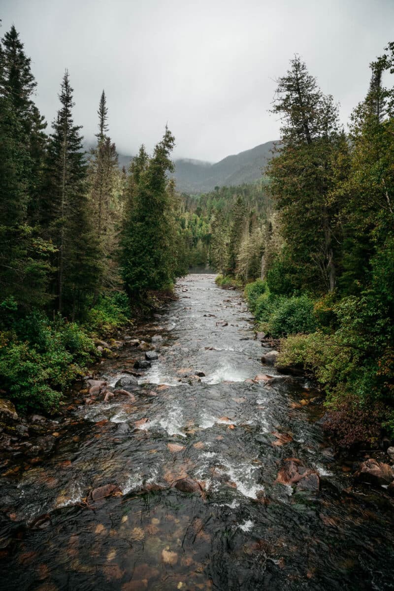 étape road trip parc de la Gaspésie