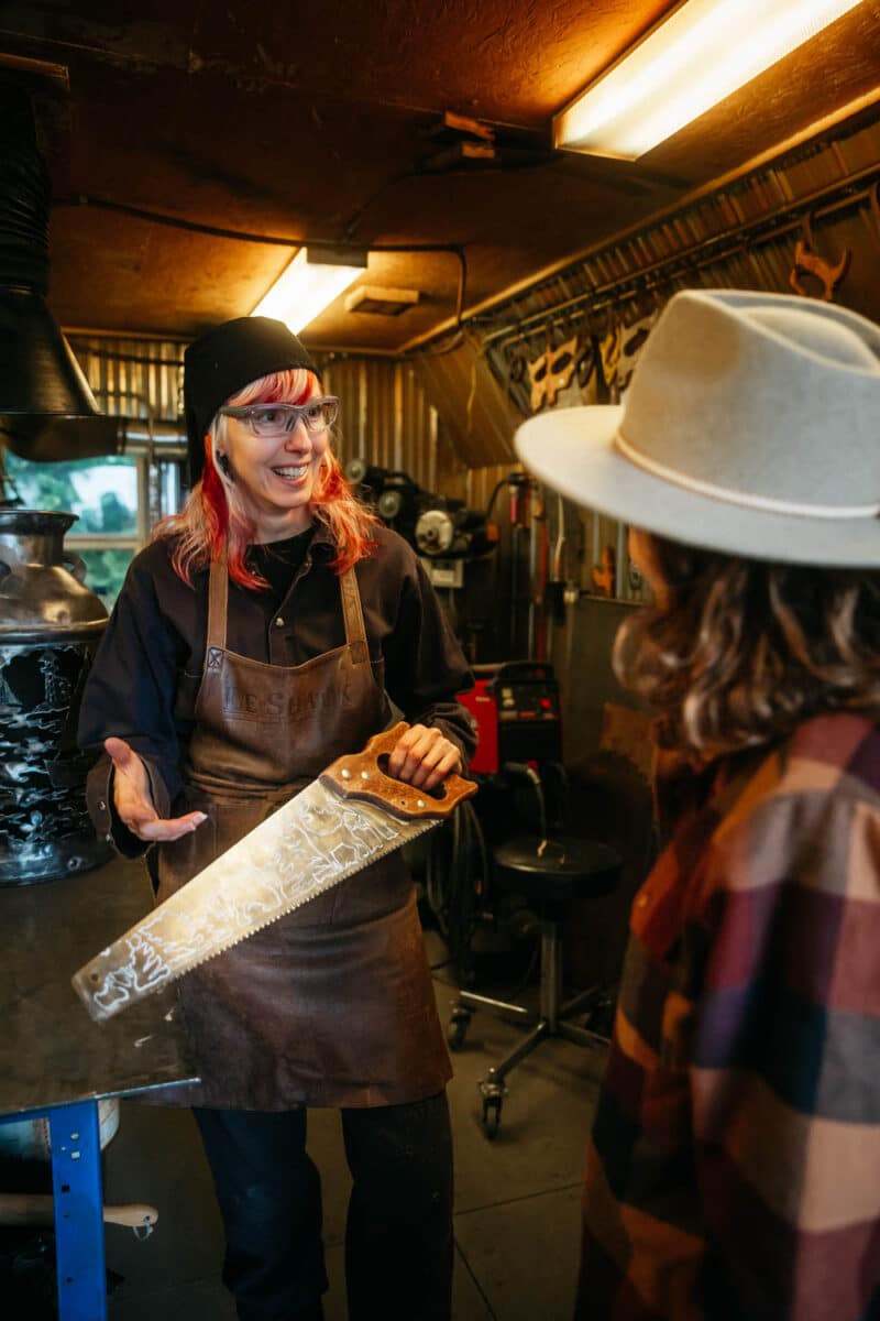 visite atelier artiste Québec Maritime