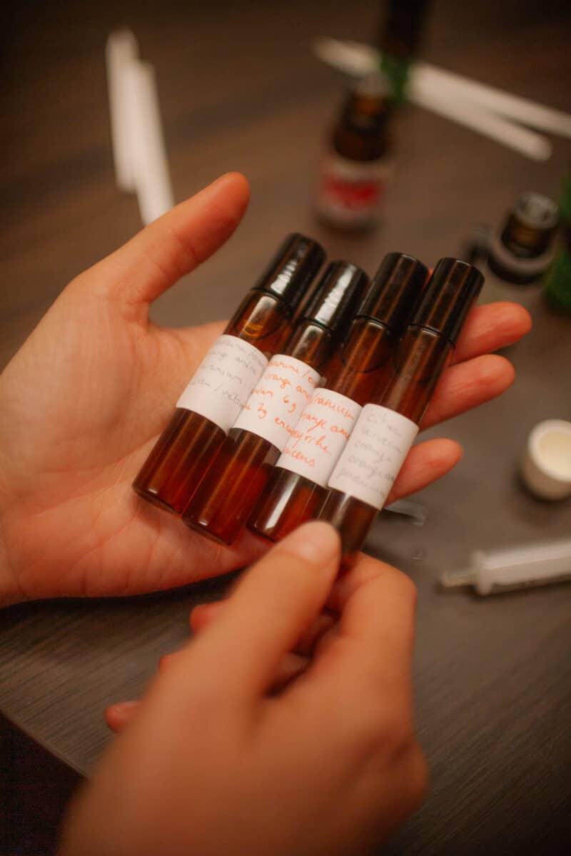 atelier création de parfum naturel vers Berga