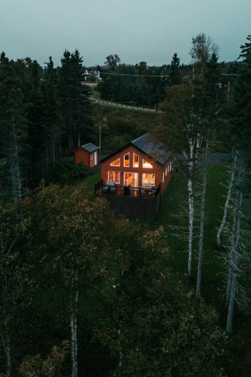 location chalet Québec maritime