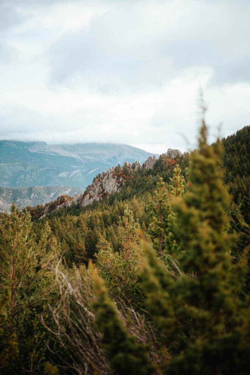 Pyrénées catalanes vers Barcelone