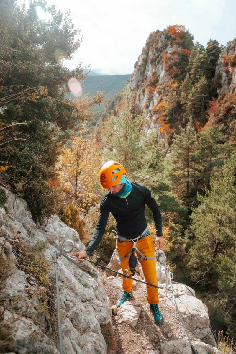 via ferrata de Vallcebre