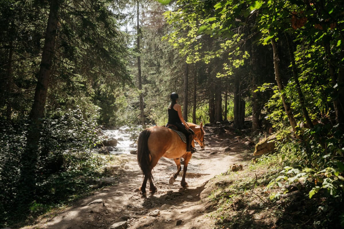 faire du cheval Méribel