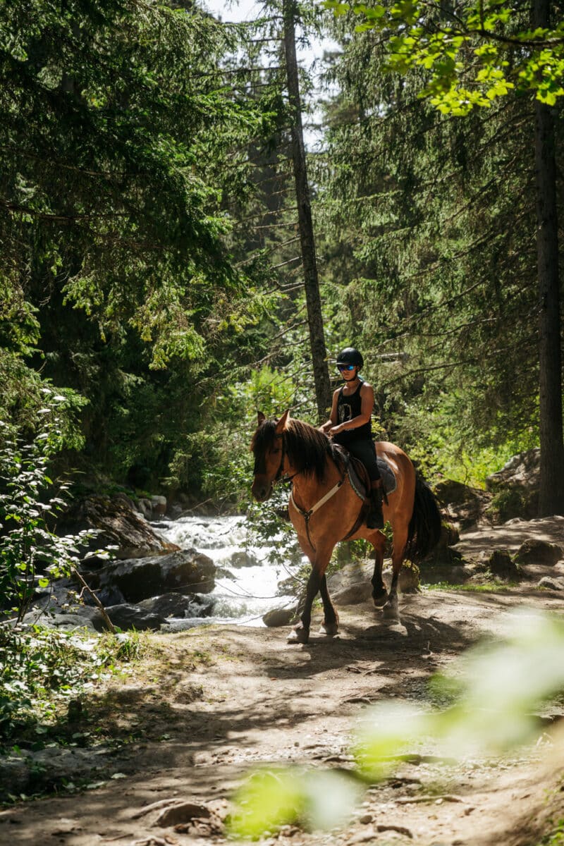 promenade à cheval Méribel