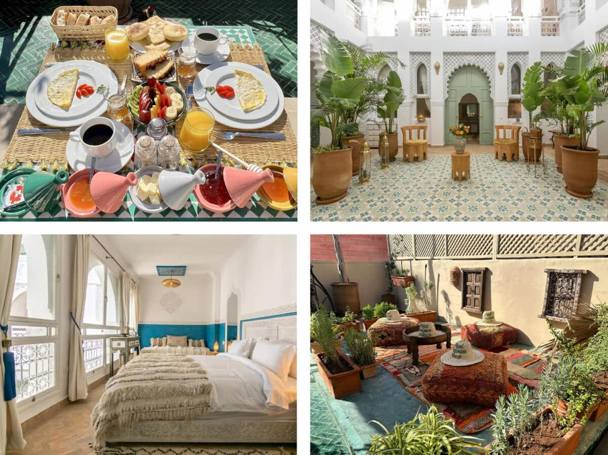 Riad dans la médina de Marrakech