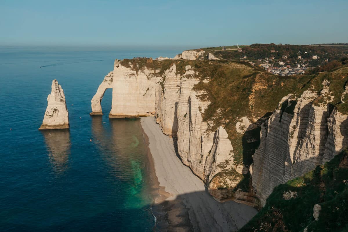 Meilleur spot sur l'arche Étretat