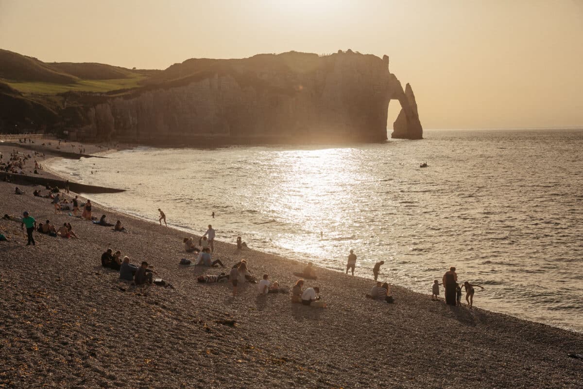 LES PLAGES d'Étretat : blog voyage