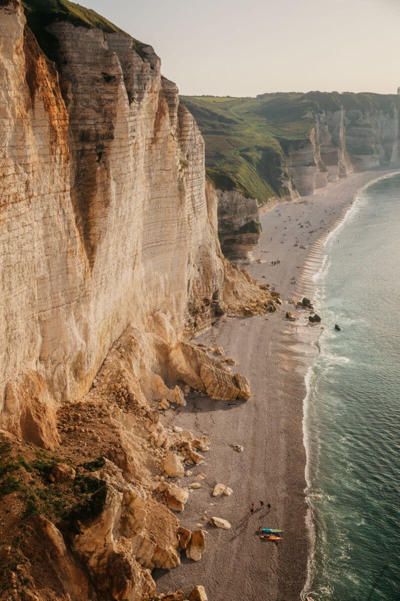 plage du Tilleul Antifer Étretat