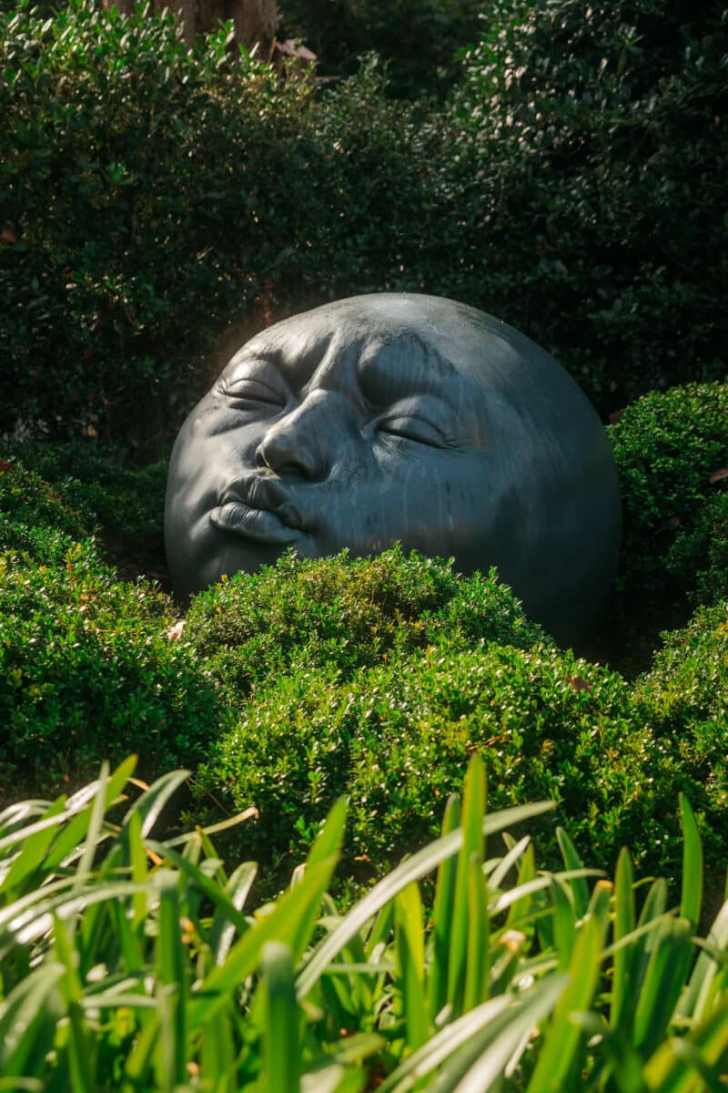 Sculptures jardins Étretat