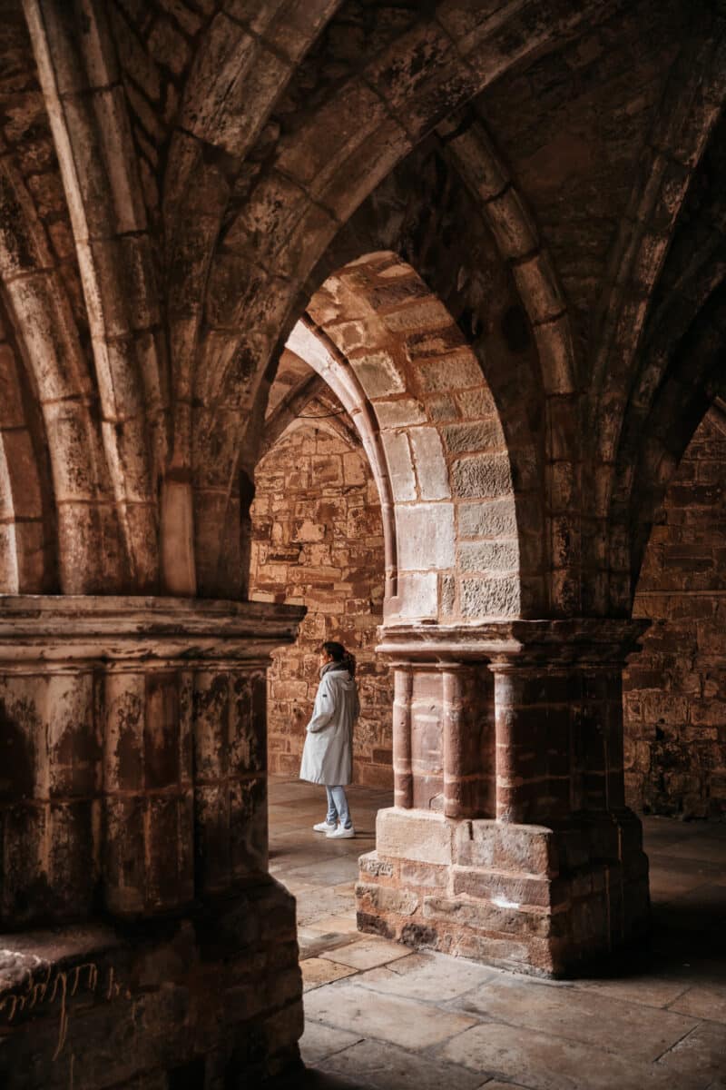 Luxeuil-les-Bains visiter le cloître