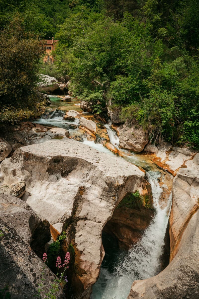 belle cascade de la Côte d'Azur