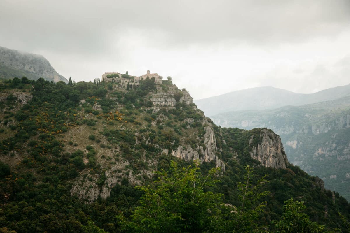 Côte d'Azur village de Gourdon