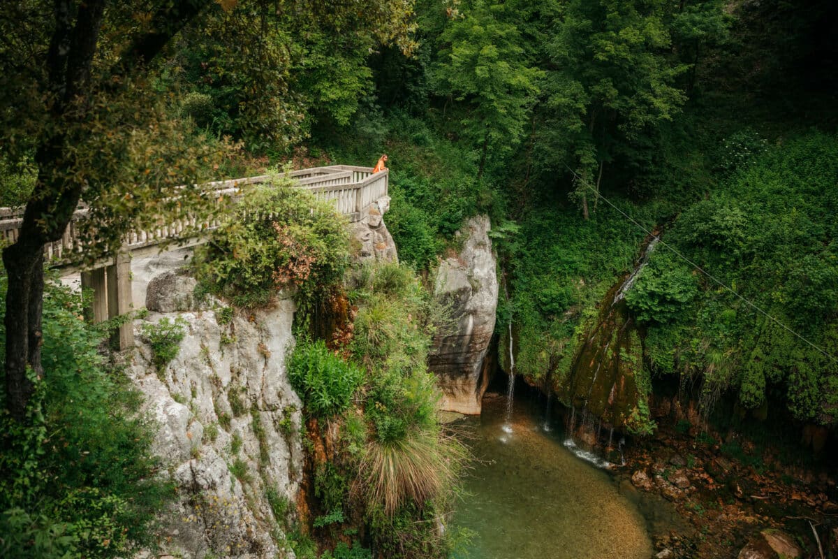 étape Saut du Loup sud de la France