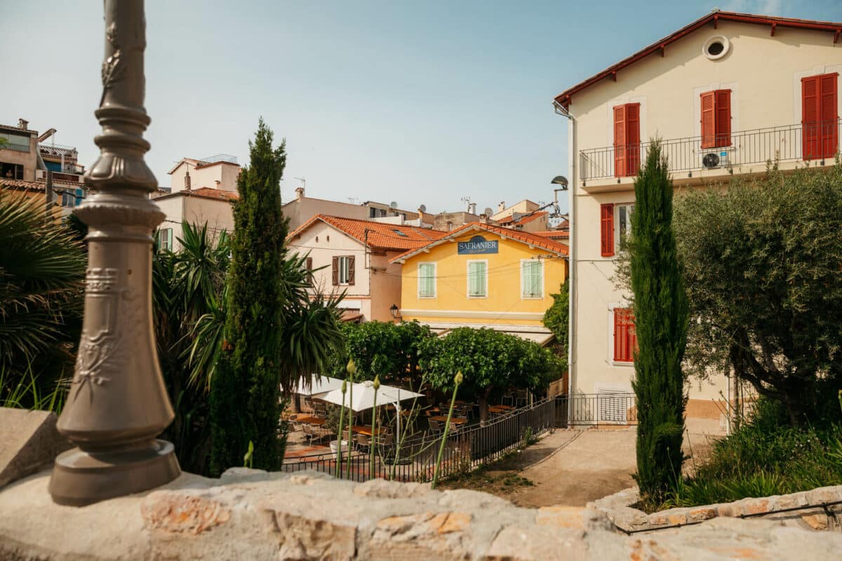 road trip Côte d'Azur quartier du Safranier