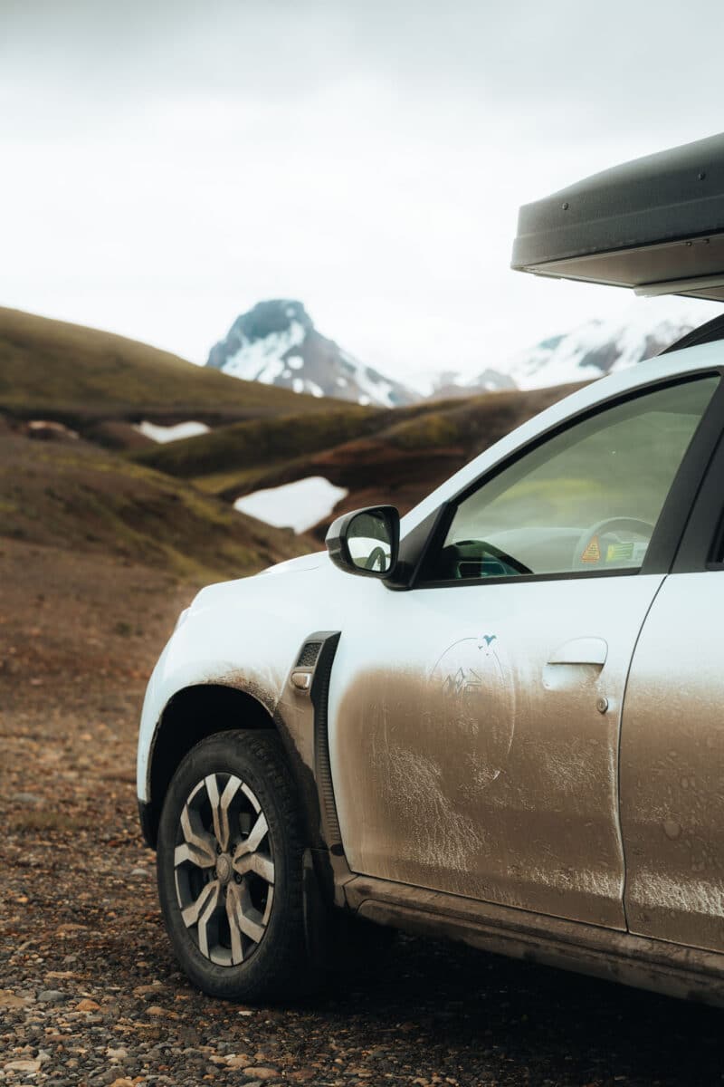 Camping dans les highlands en Islande