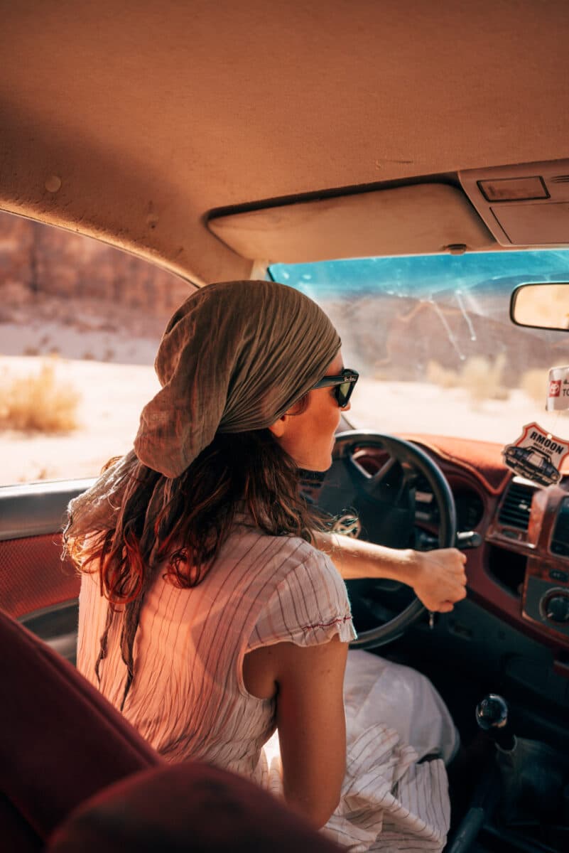 road trip Jordanie paysages sauvages du désert