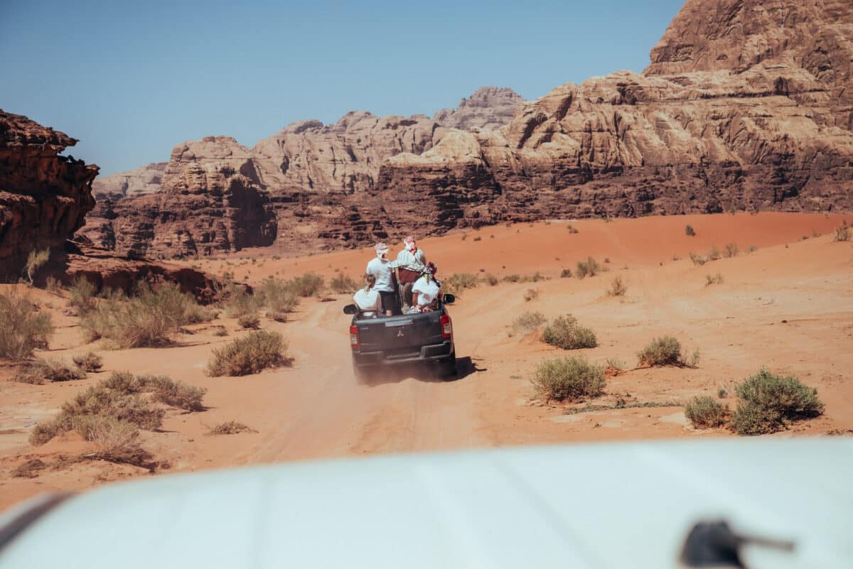 voyager en Jordanie en 4x4 avec Travelbase